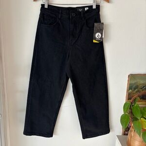 Volcom Billow Loose Fit Relaxed Rise Leg Openings Size 26/12